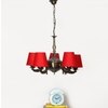 Devansh Steel Wall Mounted Lamp With Beige Jute Shade