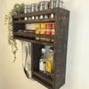 Caterina Wooden Kitchen Storage Rack