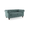 Winchester Sofa Set (Colour : Dusty Turquoise Velvet , Seater : 4+2+1+1)