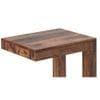 Leslie Solid Wood Side Table in Natural Finish