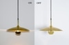 Cornel Gold Metal Hanging Pendant Light