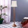 Devansh Wooden Foor Lamp