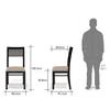 Floyd 6 Seater Dining Table Glass Top With Set Of 6 Zella Dining Chairs