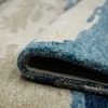 Ada Blue Abstract Hand-Tufted Viscose 10X8 Feet Carpet