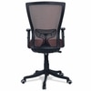 Ebeaony Mid Back Ergonomic Chair in Brown Colour