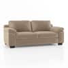 Esquel Premium 3 Seater Fabric Sofa in Biscuit Velvet Colour