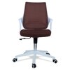 Xeanea Mid Back Ergonomic Chair in Brown Colour