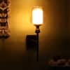 Eliante Luxora Antique Gold Iron Wall Light With E27 Holder In Antique Gold Colour
