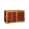 D'Dass Multi Color Mdf and Sheesham  Wall Hanging Wooden Temple For Pooja