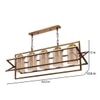 Eliante 5 Light Hanging Chandelier, Champaign Glass Shades, Mild Steel, Modern Pendant Ceiling Light