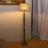 Devansh Wooden Floor Lamp
