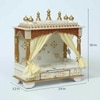 D'Dass Sheesham and Mdf Wooden Home Temple For Pooja Mandir For Home