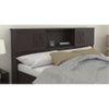 Horae Solid Wood Queen Size Drawer Storage Bed In Melamine Finish