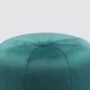 Boho Ottoman in Peacock Teal Colour