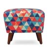 Celeste Solid Wood Ottomon in Multicolor Colour