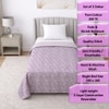 Reya Pink Floral Cotton Dohar Set Of 2 Reversible Single Bed 350 Tc Size 240 X 160 Cms