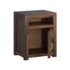 Shashi Shesham Solid Wood 1 Door Bedside In Provincial Teak Finish
