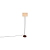 Estelle White Cotton Shade Floor Lamp