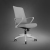 Kepler Brooks Vibe MB Office Desk Chair in Grey Colour