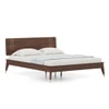 Saar Solid Wood King Size Bed Without Storage (Espresso Finish)