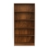 Alex Engineered Wood Bookshelf with Brown Maple finish
