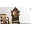 Voleta carved wooden antique mirror