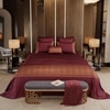 Stoa Paris Super King Bedsheet  Bedsheet, Majesty Merlot Wine