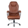 Classic High Back Executive Revolving Chair In Tan