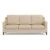 Abbey 3 Seater Fabric Sofa in Pearl Colour