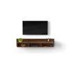 Coober Engineering Wood Wall Mount TV Entertainment Unit Set Top Box Stand/TV Cabinet with Shelves for Books & Décor Display Unit Large Upto 42 Inches (Brown Maple)
