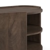 Torin Solid Wood TV Cabinet In Danish Walnut Finish