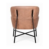 Noir Engineered Wood Lounge Chair in Multicolor Colour