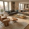 Serene Swirl Carpet Size 7.6x5.3 ft.