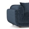 Ezra 3 Seater Fabric Sofa in Sapphire Colour
