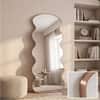 The Artment Rose Gold Meander Unbreakable Floor Mirror For Home (180 X 80 CM)