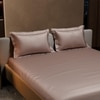 Stoa Paris 300TC UltrSatin Super King Bedsheet Set Satin Super Champagne Champagne
