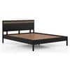 Gaku Solid Wood Queen Size Bed In Semi Gloss Finish