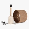 Cusp Sisal Fiber Handcrafted Table Lamp