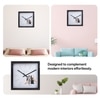 Gemini Zodiac Wooden Wall Clock with Playful Illustration