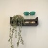 Fredrik Wooden Wall Shelf Organiser