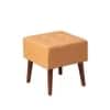 Axel Faux Leather Wooden bench for bedroom Set of 2