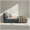 Casa Haven Relax Queen Size Bed in velvet With Engineered Hardwood Frame & Hydraulic Storage