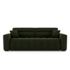 Basso 3 seater Sofa in Olive Boucle