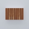 3 Doors Modular Wall Mounted Kitchen Cabinet With Adjustable Shelf In Highland Pine Finish