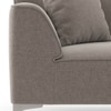 Wynn 3 Seater Fabric Sofa in Shitake Beige Colour
