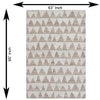 Peaks Carpet Size 7.11x5.3 ft.