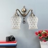 Devansh Metal Electric Wall Light in Multi Colour with Multi Shade Count of 2 Lights