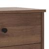 Ben Engineered Wood Chest of 4 Drawers in Classic Walnut Finish