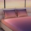 Stoa Paris 300TC UltrSatin King Bedsheet Set Satin King Peach Twilight