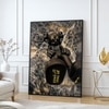 The Castle Decor Styleer Toy Style Wall Art Framed Painting 20x30 Inch
